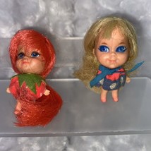 Vintage Mattel 1960&#39;s Liddle Kiddles Doll Lot Lorelei Locket Shirley Strawberry - £29.88 GBP
