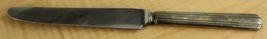 Vintage Advertising Flatware Silver Plate Stainless Steel Blade Knife Bl... - $17.18 CAD