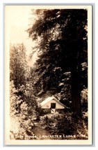 RPPC Tent House Lancaster Lodge Del Norte California CA UNP Postcard Z9 - £7.62 GBP