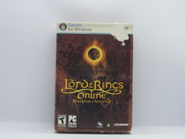 Lord of the Rings Online: Shadows of Angmar pc dvd game for windows - £3.94 GBP