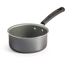 1 Quart Non-Stick Steel Gray Open Sauce Pan with Handle Brand New Free S... - £10.55 GBP