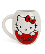 Sanrio Hello Kitty I Love Apples 18 oz. Oval Barrel Ceramic Tea Coffee Mug - $29.99