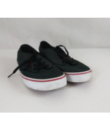 Vans Off The Wall Black Lace Up Low Top Sneakers Youth 6.5 - $15.83