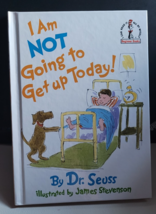 Hardback Book I Am Not Going to Get up Today Dr. Seuss Beginner Books Nice - $6.99