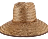 Milano TSCMS268OS-COCO Men&#39;s Straw Lifeguard Bucket Hat for Sun Protecti... - $27.90
