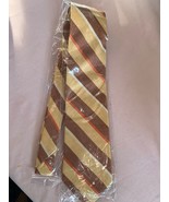 Made in Italy Joseph Abboud 100% Silk Mens Dress Tie NEW Beautiful Striped - $9.10