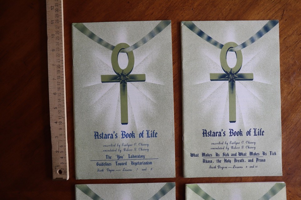 4x Astara's Book of Life 6th Degree Lessons 7 8 9 10 13 14 15 16 School 1979/80 Item image 2