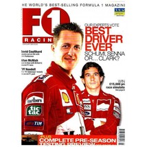 F1 Racing Magazine February 2002 mbox2526 Best Driver Ever Schumi, Senna or ...C - £3.06 GBP