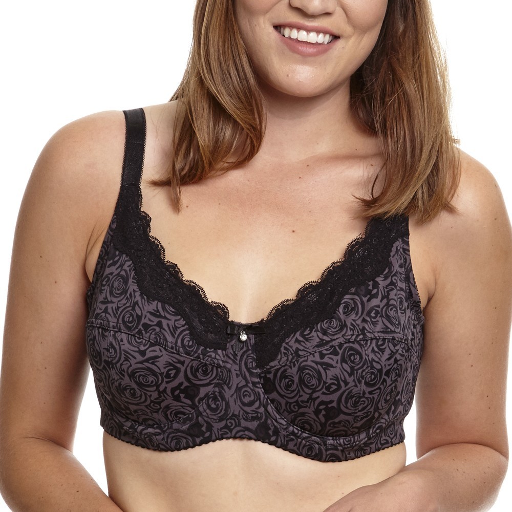 SEXY Plus size PUSH up BRA full figure GRAY and 50 similar items