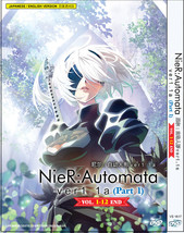 Anime DVD NieR:Automata Ver1.1a Vol. 1-12 End English Dubbed Free Shipping - £15.81 GBP