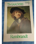 The Great Artists Book #2 Rembrandt Funk &amp; Wagnalls 1978 - $8.85