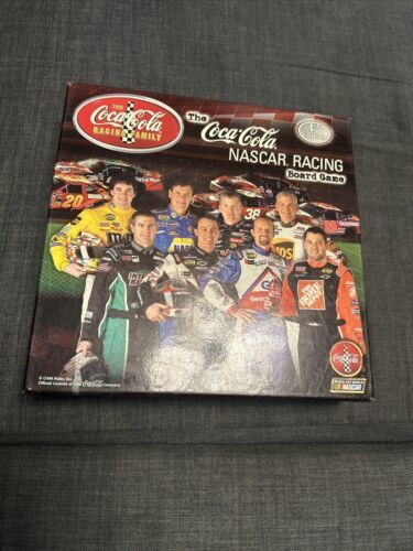 Coca Cola Racing Family Nascar Racing Board Game First Edition opened all pieces - $18.29