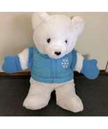 Dan Dee 2016 Holiday Bear Plush Teddy Stuffed Animal Christmas Mittens - $358.13 MXN