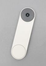 Google Nest GA03013-US WiFi Smart Video Doorbell (Battery) - Linen image 2