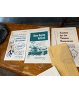 LOT 1970&#39;s 1971 VA Pointers The Veteran Homeowner Vintage Pamphlet Home-... - $451.22 MXN