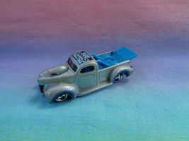 1997 Mattel Hot Wheels 1940 Ford Pickup Truck Silver Blue Triston Auto - $2.55