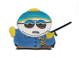 South Park TV Series Officer Cartman Figure Embroidered Patch, NEW UNUSED V2 - £6.26 GBP