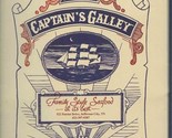 Captain&#39;s Galley Menu Patriot Drive Jeffersonville Tennessee  - $17.82