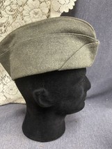 U.S. Army Garrison Cap Wool Olive Green -  GW Marston - £11.89 GBP