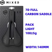 MIXED  Saddle Full   Ultra Light Saddle 140mm 14m 155mm for Road Bike MTB Mounta - £99.68 GBP