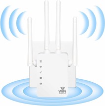 2022 Upgraded WiFi Extenders Signal Booster for Home Covers Up to 8500 Sq.ft and - £29.39 GBP