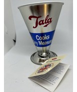 Cook&#39;s Dry Measure Traditional Baking Cooking Tin Metal Tala NEW NWT - $23.16 CAD