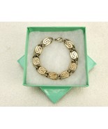 Silver Tone Bracelet, &quot;S&quot; Pattern Links, Lobster Clasp, Fashion Jewelry ... - $20.07 CAD
