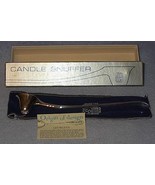 Georgian Silver Plate Candle Snuffer Sheffield England SG Hallmark - $20.00