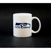 NFL Seattle Seahawks Football Official Merch 11oz White Style Coffee Mug Cup - £14.46 GBP