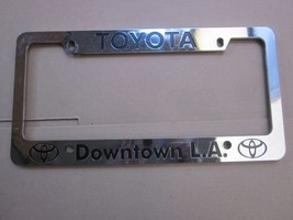 Toyota of Downtown LA Los Angeles License Plate Frame Dealership - £30.71 GBP