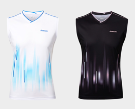 Kawasaki Men&#39;s Sleeveless Badminton T-Shirts Sports Training Top NWT K1C... - $53.21 CAD