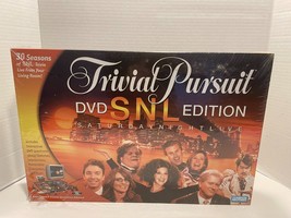 Parker Brothers Trivial Pursuit Dvd Snl Edition - New Sealed Game - £5.14 GBP