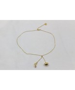 Hello Kitty Heel &amp; Face Gold Necklace | Momoberry Sanrio. - $1,731.04 MXN