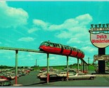 Castle Gift Shop Monorail Dutch Wonderland Lancaster PA UNP Chrome Postc... - $6.88