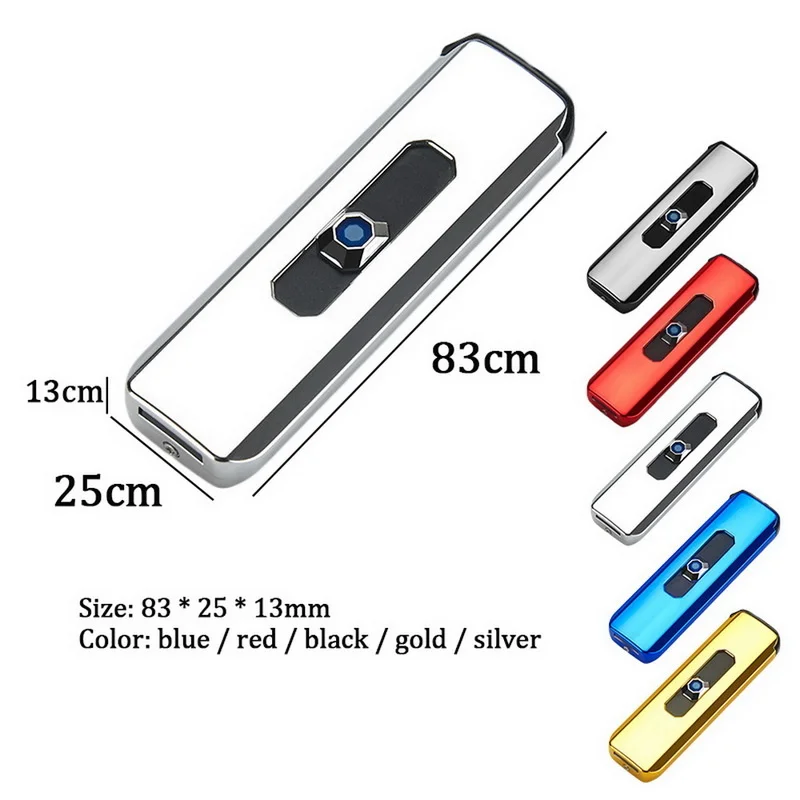 Sporting Portable Electric Lighter USB Rechargeable Windproof  Accessories Tools - £18.67 GBP