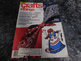 Crafts&#39;n Things Magazine July August 1988 Cross Stitch on Linen - £2.38 GBP