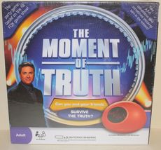 2008 Selchow &amp; Righter The Moment of Truth Game - Sealed - $10.00