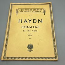 Vintage Sheet Music, Haydn Sonatas for the Piano, Schirmer&#39;s Library of Musical - £21.93 GBP