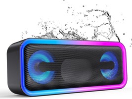 Bluetooth Speaker A8 Pro Wireless Pairing Speaker with Stereo Sound Punchy Bass  - £28.82 GBP