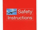 American Airlines S80 Safety Card 12/05 - $17.82