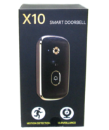 X10 Smart WiFi Video Doorbell W/Chime - Night Vision, Battery - $28.49