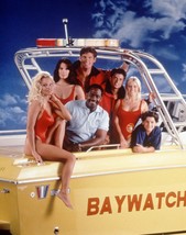 Baywatch Cast Pamela Anderson David Hasselhoff David Charvet Tv Show 8x10 Photo - £7.12 GBP