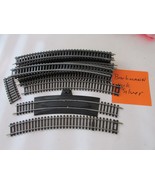 Lot of HO Track Bachmann Nickel Silver 18&quot; Radius Curved &amp;  Terminal Rer... - $20.29 CAD