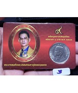 Coin King Bhumibol  Rama 9th  (back garuda)b.e 2517 Thai Baht  coin holy... - $517.64 MXN