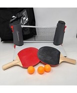 Multitech Sport Table Tennis Ping Pong Adjustable Retractable Net, Paddl... - £16.91 GBP