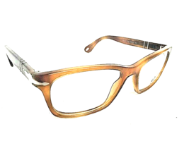 New Persol 3012-V 1018 Brown 54mm Rx Men&#39;s Eyeglasses Frame Hand Made in Italy - £142.70 GBP