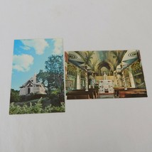 Lot of 2 St. Benedicts Catholic Church Postcards Honaunau Kona Old Paint... - £4.66 GBP