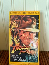 Indiana Jones and the Temple of Doom (VHS, 1989) - £8.07 GBP