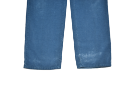 Vintage Lee Riders Corduroy Pants Womens 16 Petite 32x30 Teal Blue Straight USA - £30.31 GBP