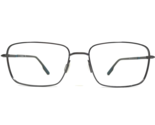 Columbia Eyeglasses Frames C119S 072 Gunmetal Gray Square Wire Rim 61-18... - £45.37 GBP